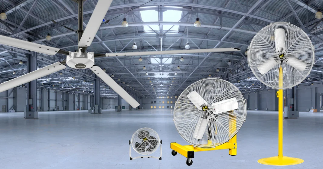 How Industrial Giant Fans Improve Airflow And Lower Energy Costs At Large Facilities Fans